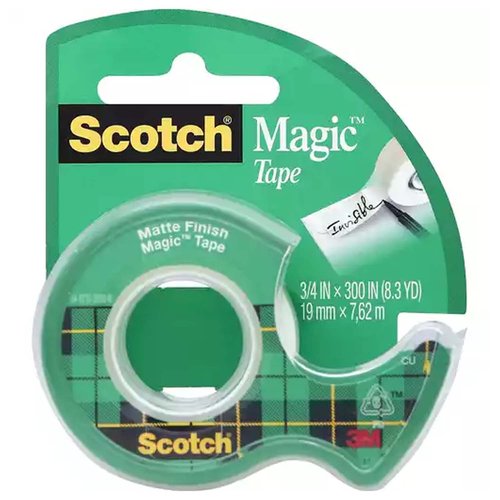 Scotch Magic Tape, 3/4"X300"