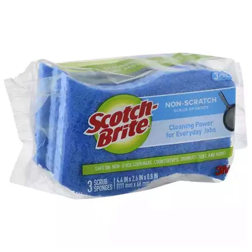 Buy Scotch-Brite Non-Scratch Scrub Sponge Blue