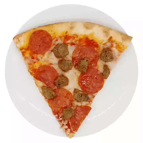 Pepperoni Sausage Pizza, Slice
