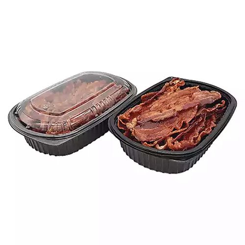 Breakfast meat platter with 32 pieces of bacon.

Serves 6-8