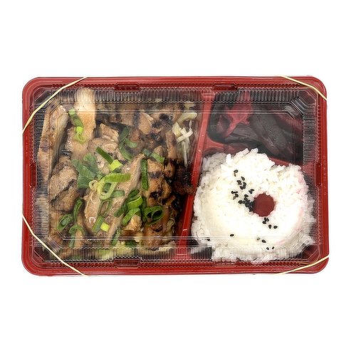 Grilled BBQ Chicken Mini Bento