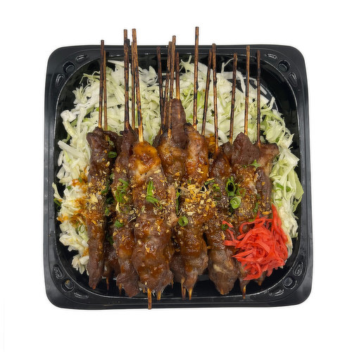 Korean BBQ Pork Skewers Platter