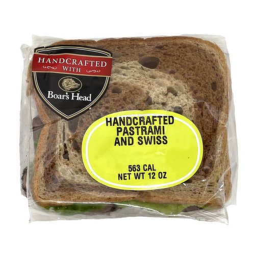 Boar's Head Handcrafted Pastrami & Swiss Sandwich