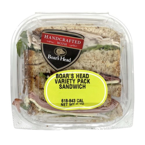 Boar's Head Variety Pack Sandwich