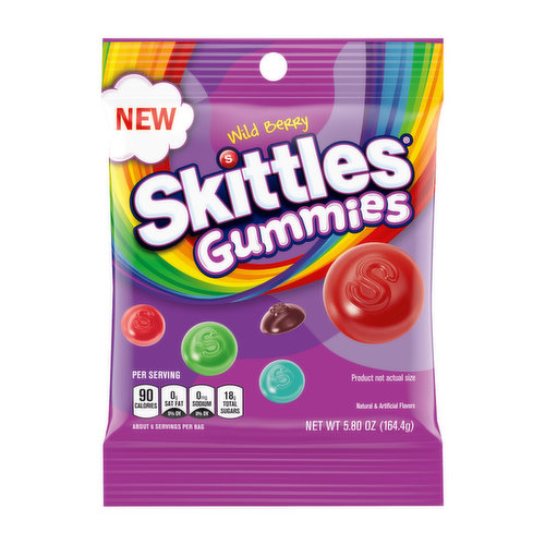 Skittles Gummies Wild Berry