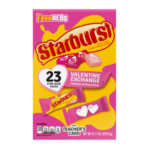 Starburst FaveREDS Valentine's Day Chewy Candy