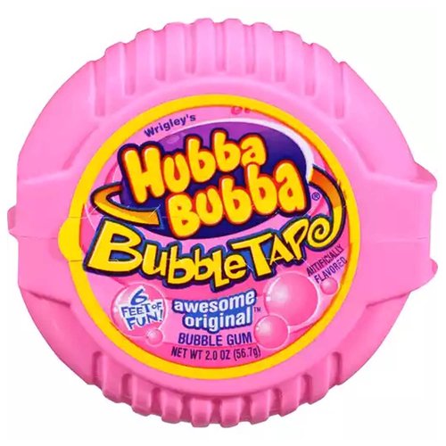 Hubba Bubba Tape Bubble Gum, Awesome Original