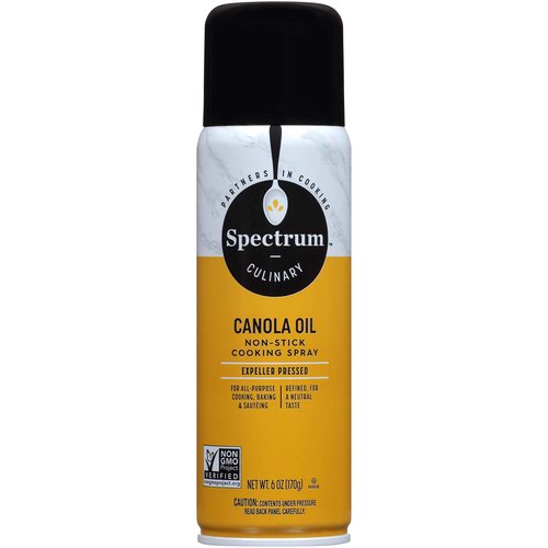 Spectrum Culinary Cooking Spray, Canola Oil