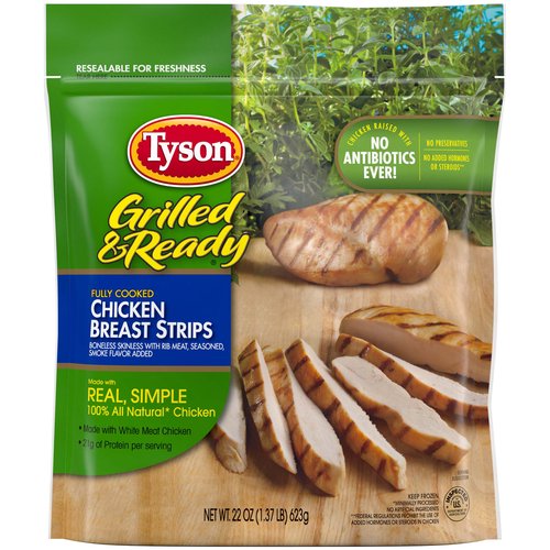 Tyson Grilled & Ready Chicken Breast Strips