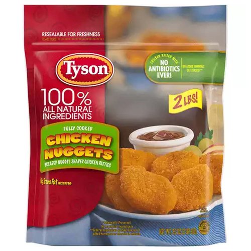 Tyson Fully Cooked Chicken Nuggets