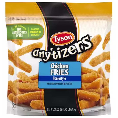 Tyson Any'tizers Home-Style Chicken Fries