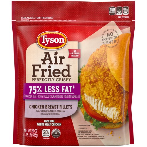 Tyson Air Fried Chicken Fillets