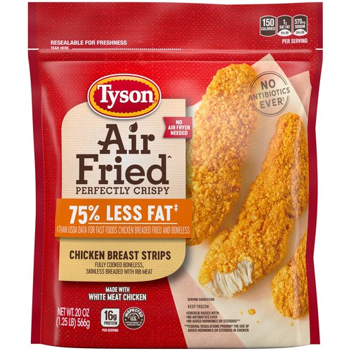 Tyson Air Fried Chicken Strips