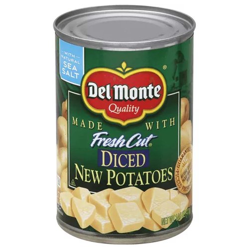 Del Monte New Potatoes, Diced