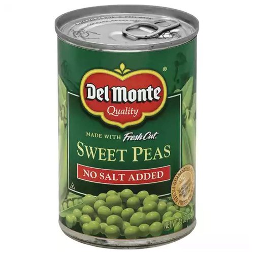 Del Monte Fresh Cut Sweet Peas, No Salt