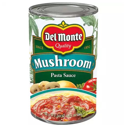 Del Monte Pasta Sauce, Mushroom