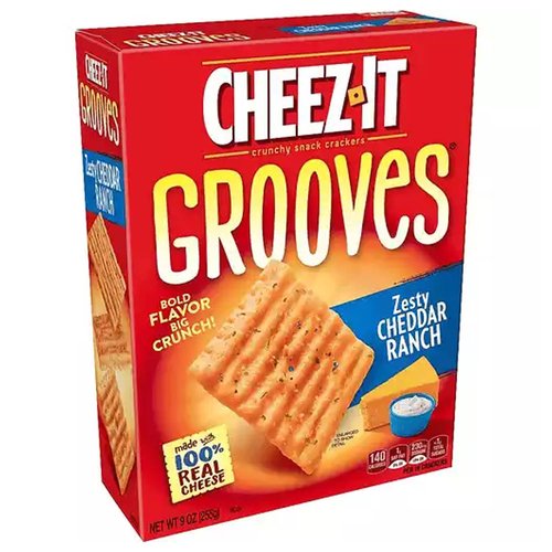 Cheez-It Grooves Zesty Cheddar Ranch