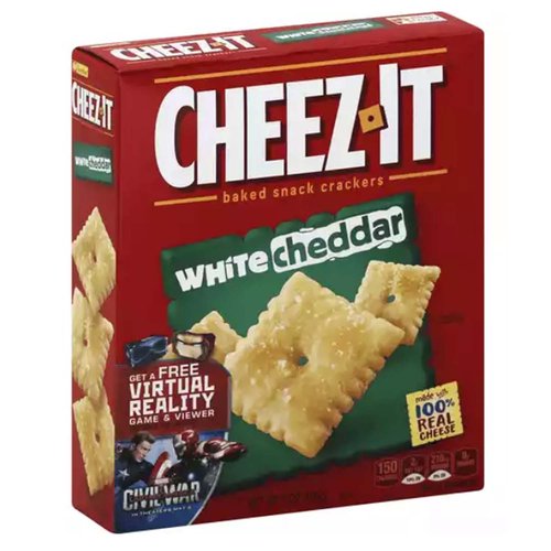 Cheez-It Crispy Cracker, White Cheddar