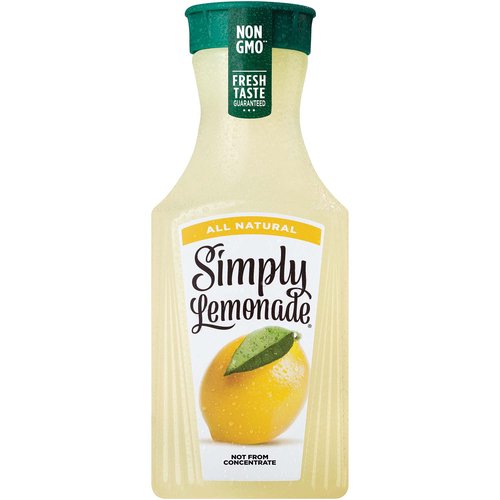 <ul>
<li>Classic, fresh homemade lemonade taste.</li>
<li>With Simply, you always have a “Fresh Taste Guarantee”.</li>
<li>All-natural, Non-GMO Project Verified — Ingredients in this beverage are not genetically engineered.</li>
<li>No added colors or artificial flavors.</li>
<li>Made with real lemon juice.</li>
</ul>