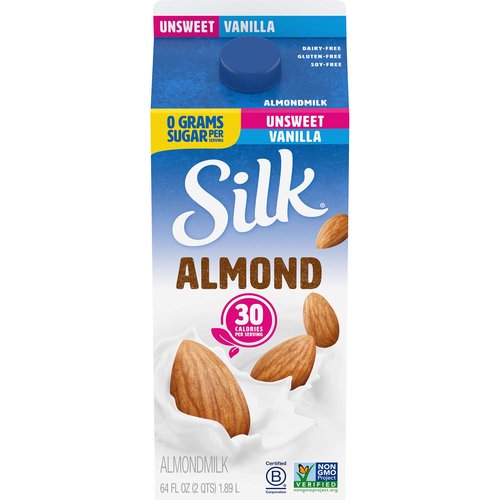 Silk Almond, Vanilla Unsweetened