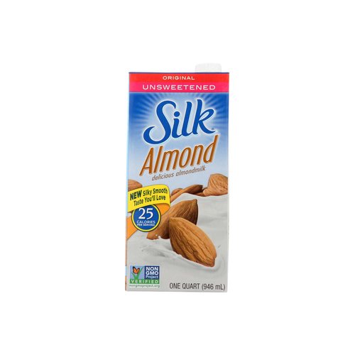 <ul>
<li>Shelf-stable unsweetened almondmilk</li>
<li>30 calories and 0g saturated fat per serving, with no cholesterol</li>
<li>Provides vitamin E and 50% more calcium than dairy milk</li>
<li>Vegan</li>
<li>Non-GMO Project Verified</li>
<li>Free of dairy, lactose, soy, gluten, casein, egg, MSG, and added sugar</li>
</ul>