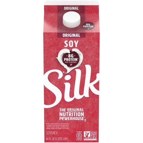 Silk Original Soy Milk, Carton