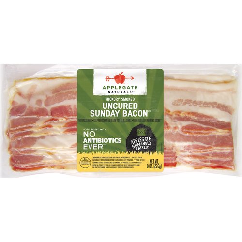 Applegate Natural Hickory Smoked Uncured Sunday Bacon