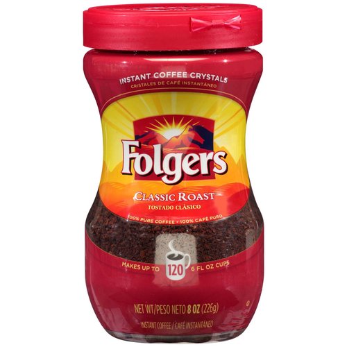 Folgers Instant Coffee, Classic Roast