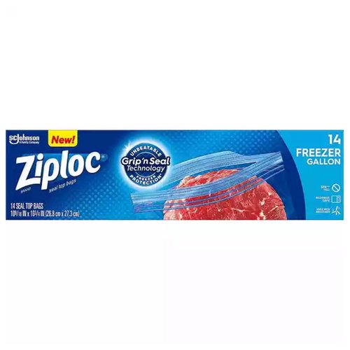 Ziploc Freezer Bags, Gallon