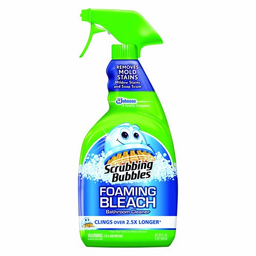 Scrubbing Bathroom Cleaner, Foaming Bleach