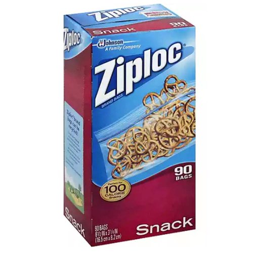 Ziploc Snack Bag and Sandwich Bag Mixed Pack