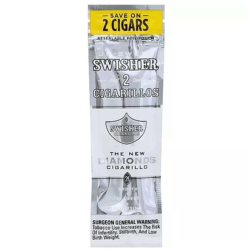 Swisher Cigarillo Diamond 2-p