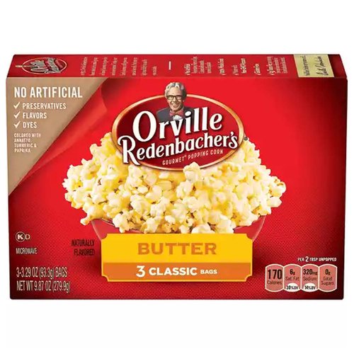 Orville Redenbacher's Popping Corn, Gourmet Butter