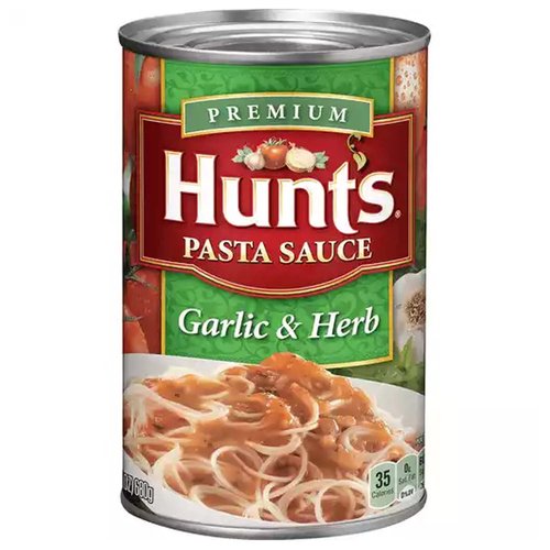 Hunt's Garlic and Herb Pasta Sauce