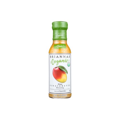 Brianna's Organic Dressing, Mango Vinaigrette