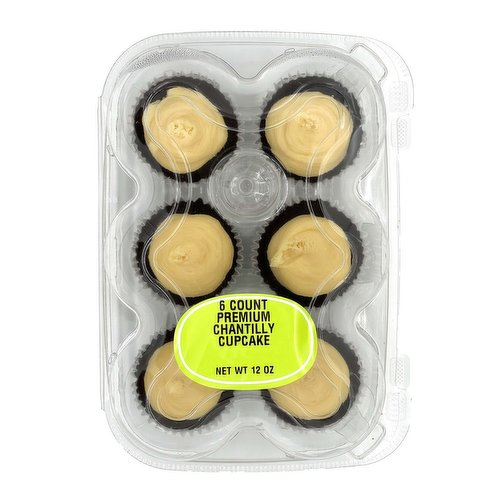 Premium Chantilly Cupcakes (6-count)