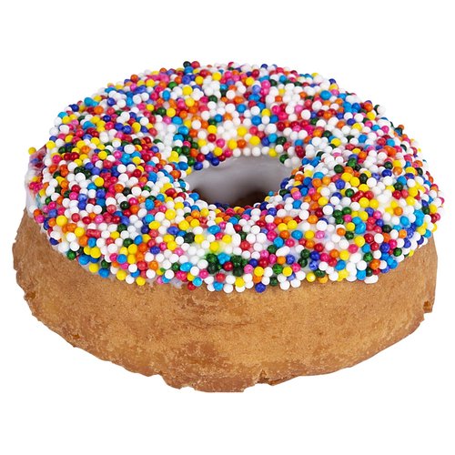 Vanilla Sprinkle Donut