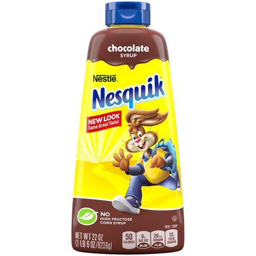 Nesquik Chocolate Milk Syrup 22 oz Nesquick