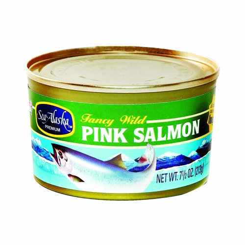 Sea Alaska Pink Salmon