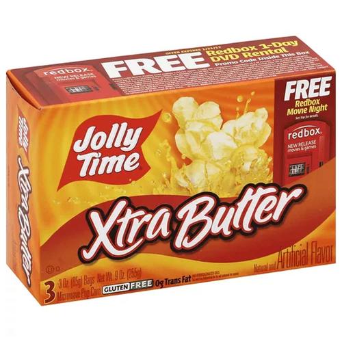 Jolly Time Xtra Butter Microwave Pop Corn