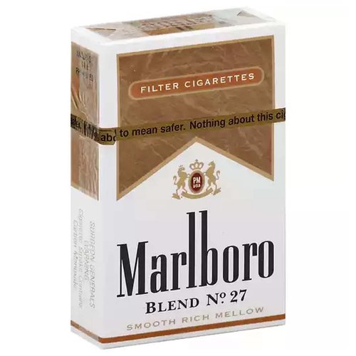 Marlboro Filter Blend No. 27 Cigarettes, Box