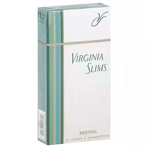 Virginia Slims Menthol Cigarettes, Box