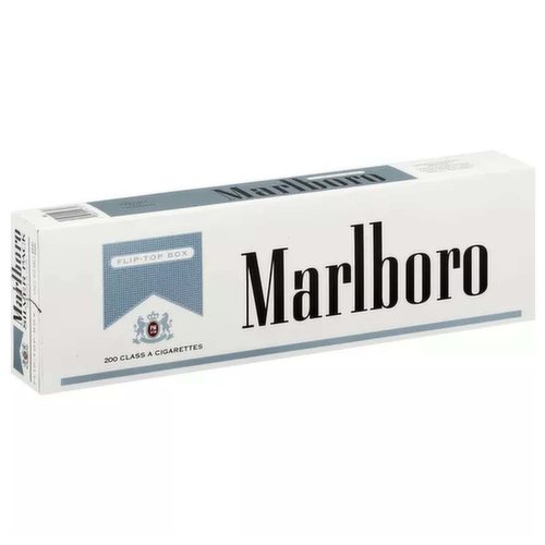 Marlboro Silver Pack Cigarettes, King, Box