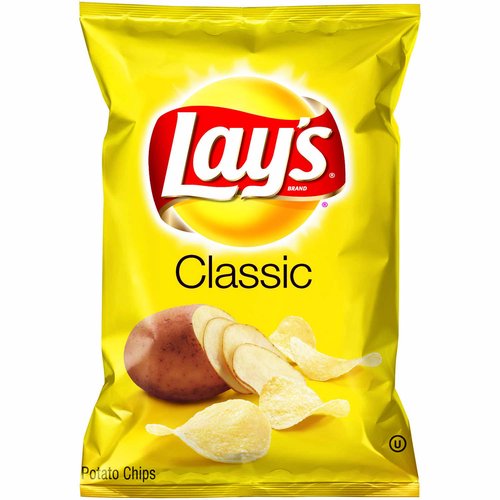 Lays Potato Chips, Classic, Potato