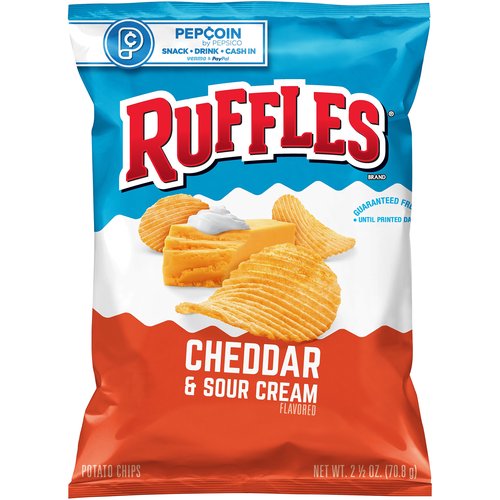 Ruffles Cheddar & Sour Cream Potato Chips