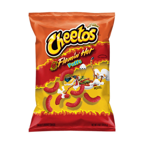 Cheetos Cheetos Flamin' Hot Flavored Pepper Puffs 0.875 oz