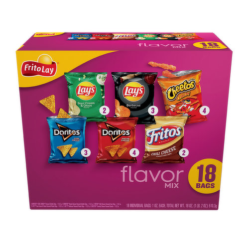 Frito Lay Flavor Mix Multipack