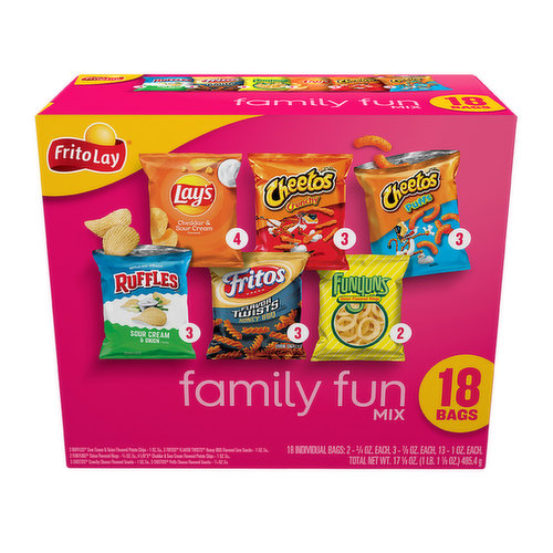 Frito Lay Family Fun Mix Multipack