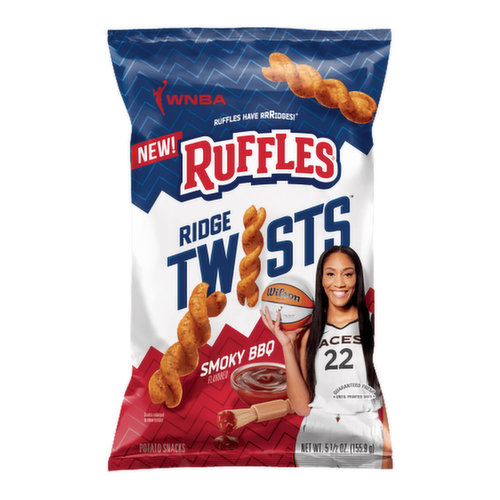 Ruffles Ridge Twist Smoky BBQ