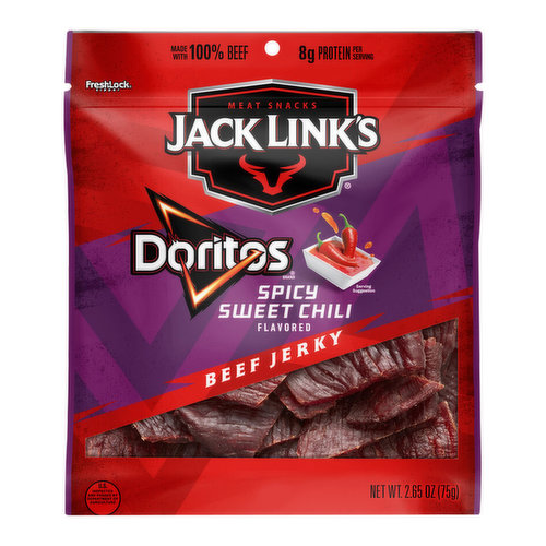 Jack Link's Beef Jerky Doritos Spicy Sweet Chili Flavored